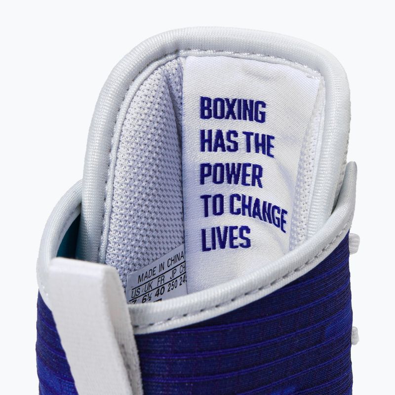 Scarpe da boxe adidas Box Hog 4 blu navy HP9612 9