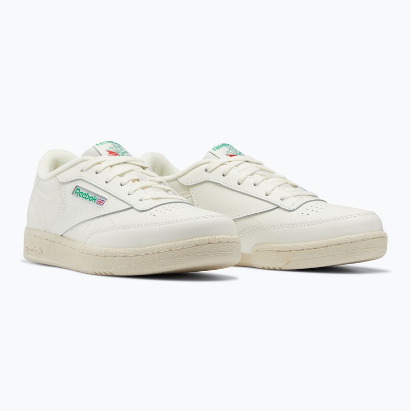 Scarpe da bambino Reebok Club C chalk/chalk/glegrn 2