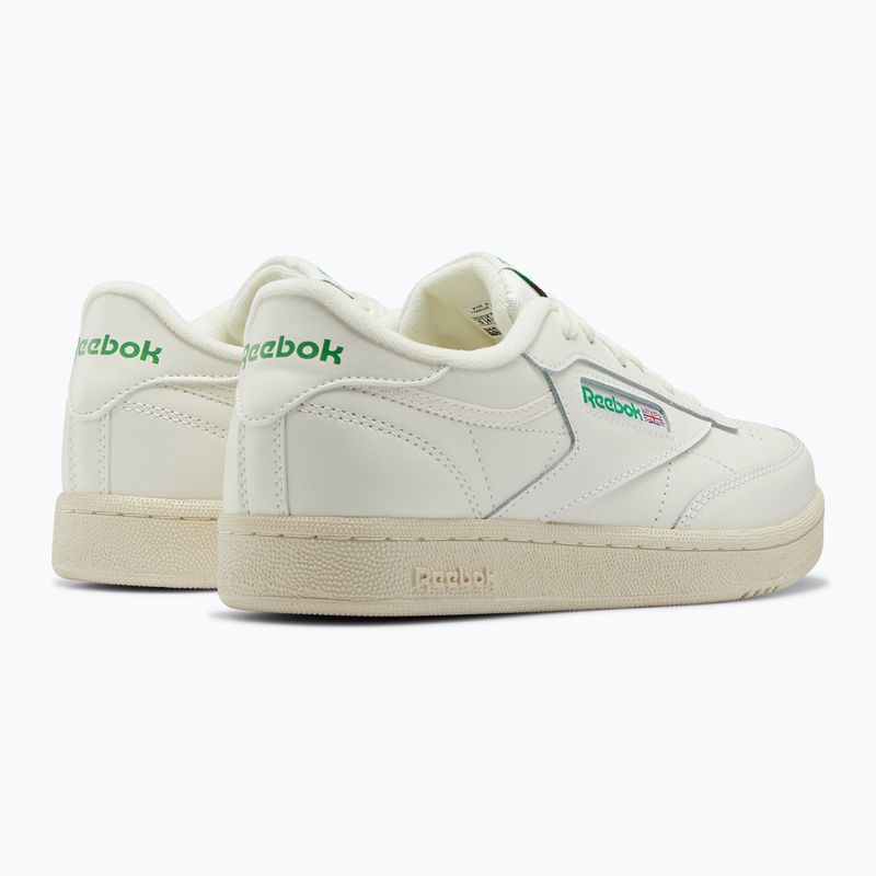 Scarpe da bambino Reebok Club C chalk/chalk/glegrn 3