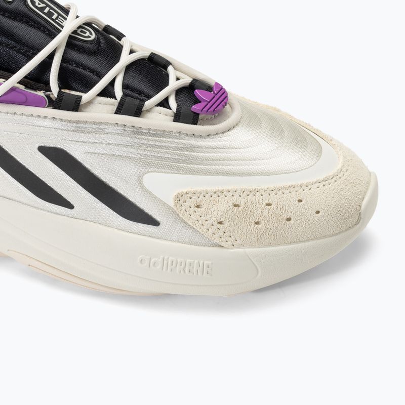 Scarpe da donna adidas Ozelia bianco sporco/nero scuro/shock purple 7