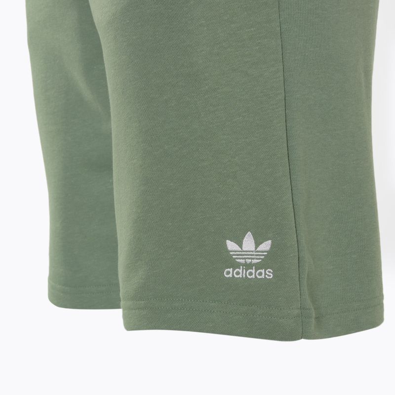 Pantaloncini adidas Essential + Made With Hemp verde argento da uomo 3