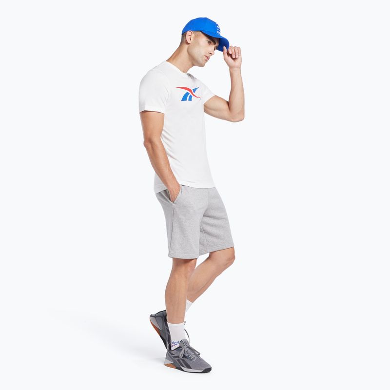 Maglietta Reebok Gs Vector Tee uomo bianco/vecred/vecblu 2