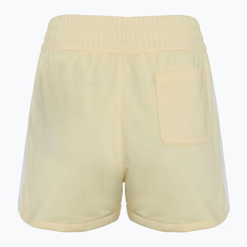 Pantaloncini da donna adidas Adicolor 3-Stripes quasi giallo 2