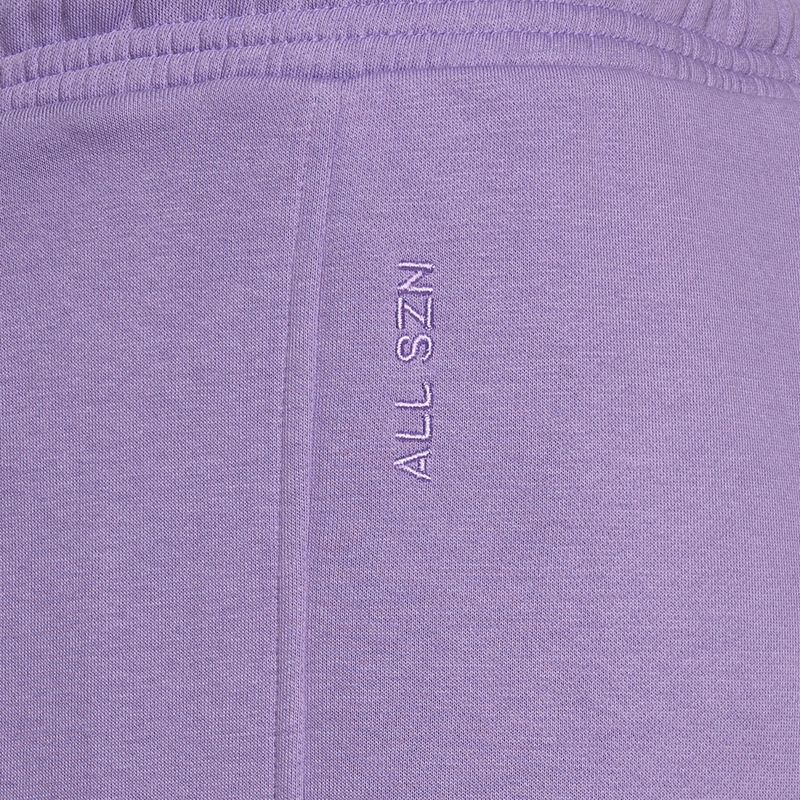 Pantaloni adidas All SZN Fleece donna viola fusion 4