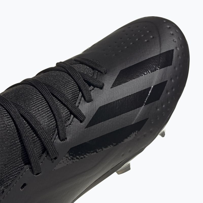 adidas X Crazyfast 3 FG nucleo nero bambini scarpe da calcio 8