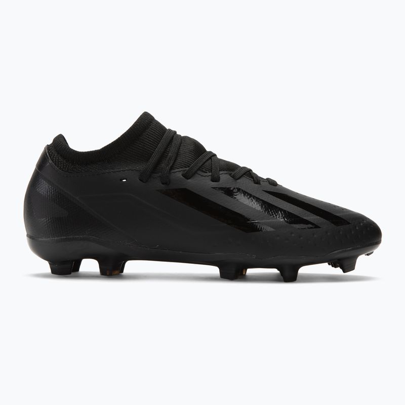 adidas X Crazyfast 3 FG nucleo nero bambini scarpe da calcio 2