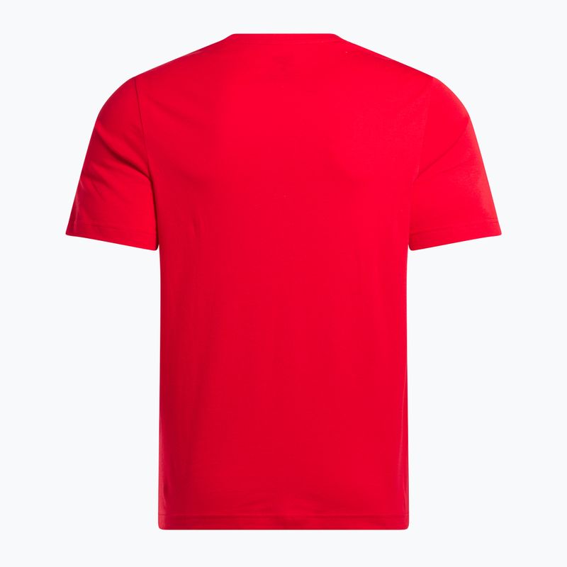 T-shirt Reebok Uomo Reebok Identity Big Logo Tee vector red 5