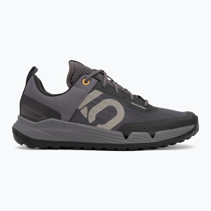 Uomo adidas FIVE TEN Trailcross LT piattaforma scarpe da ciclismo antracite /putty grey / avena 2