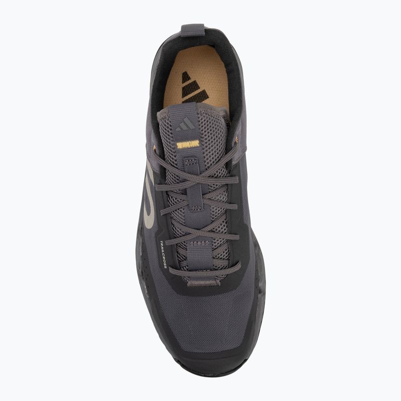 Uomo adidas FIVE TEN Trailcross LT piattaforma scarpe da ciclismo antracite /putty grey / avena 5