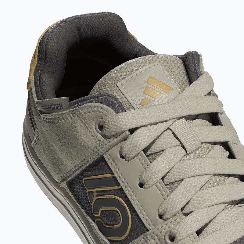 Scarpe da ciclismo con piattaforma da donna adidas FIVE TEN Freerider putty grey/oat/charcoal 5