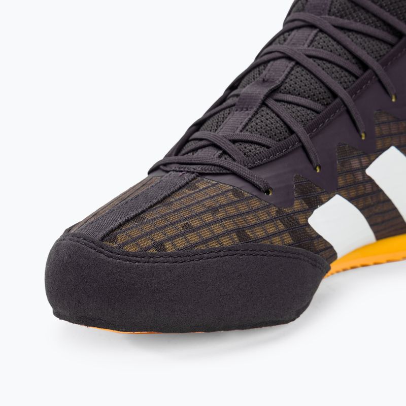 Scarpe da boxe adidas Box Hog 4 aurora nero/bianco scuro/spark 7