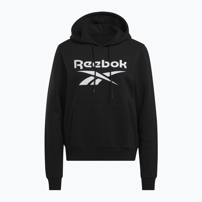 Felpa Reebok Identity Big Logo Fleece donna nero 4