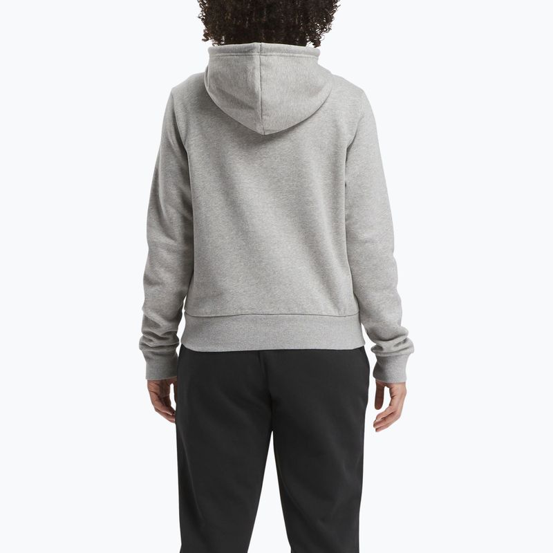Felpa Reebok Identity Big Logo Fleece donna, grigio heather medio 2