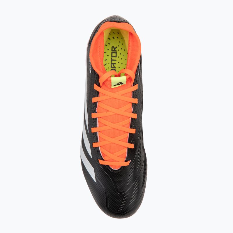 Uomo adidas Predator 24 League FG nucleo nero / bianco nuvola / rosso solare scarpe da calcio 5