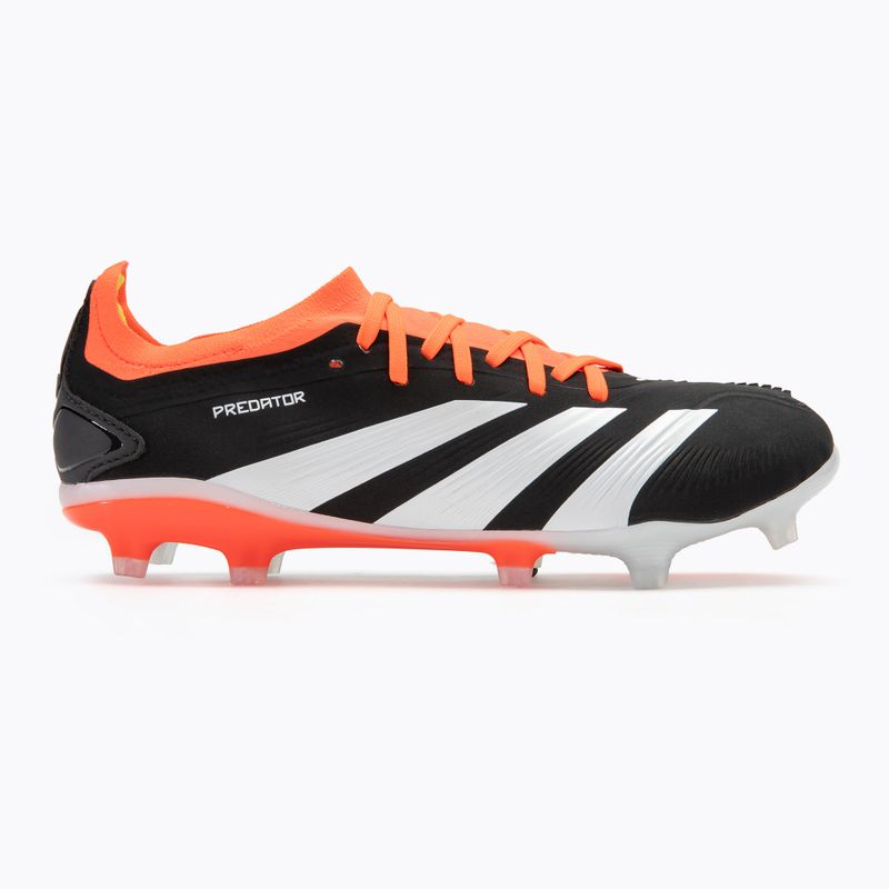 Scarpe da calcio adidas Predator Pro FG Uomo nucleo nero/bianco scuro/rosso solare 2