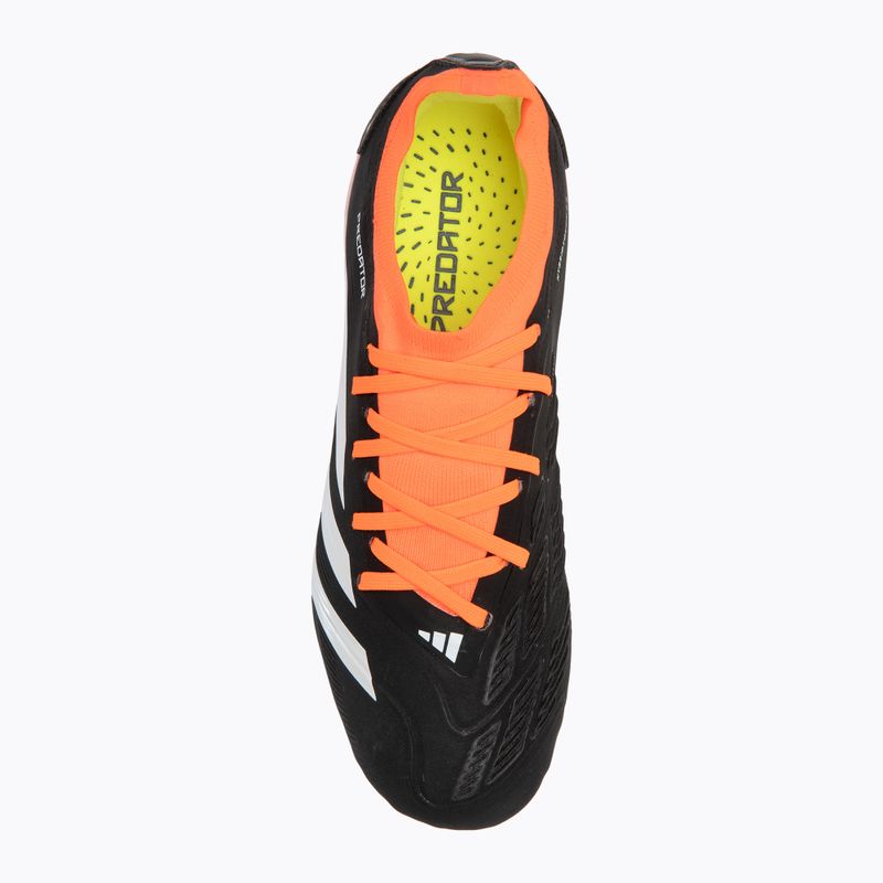 Scarpe da calcio adidas Predator Pro FG Uomo nucleo nero/bianco scuro/rosso solare 5