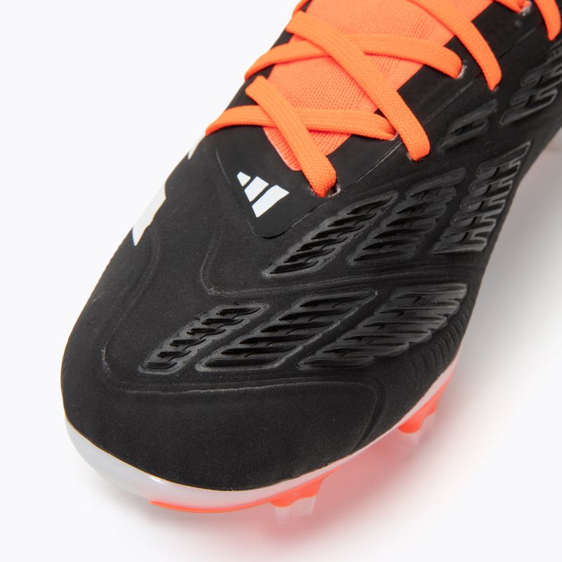 Scarpe da calcio adidas Predator Pro FG Uomo nucleo nero/bianco scuro/rosso solare 7