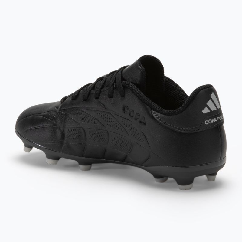 Scarpe da calcio per bambini adidas Copa Pure II League FG nucleo nero/carbonio/grigio uno 3