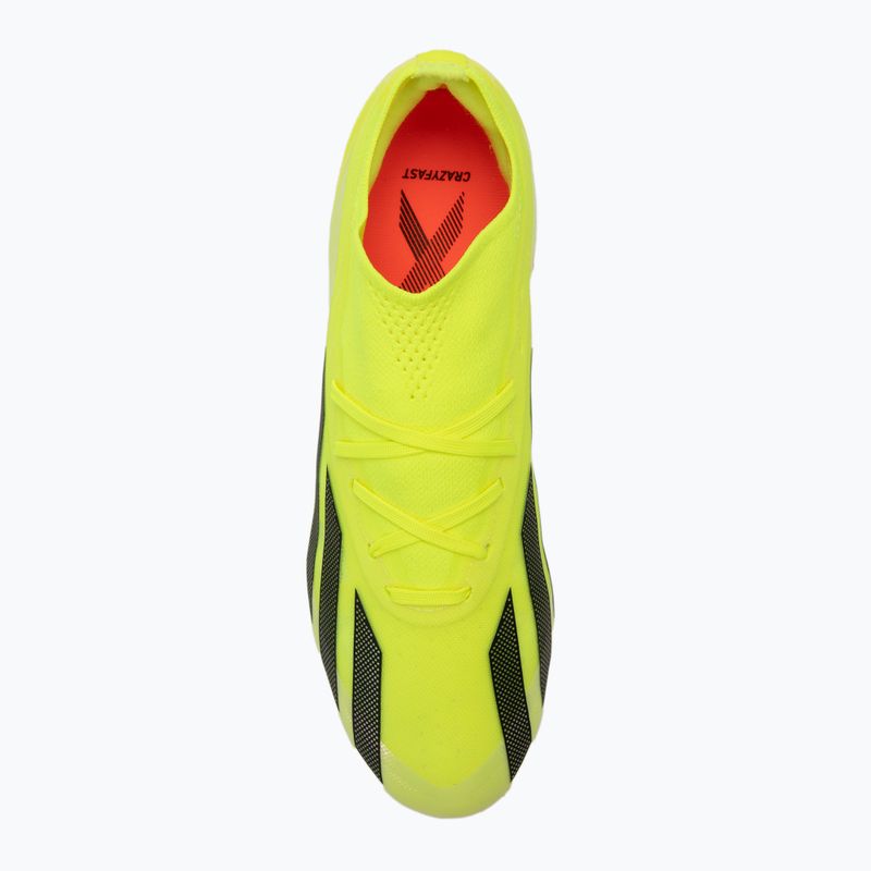 Uomo adidas X Crazyfast Pro FG squadra scarpe da calcio giallo solare / nucleo nero / cloud white 5