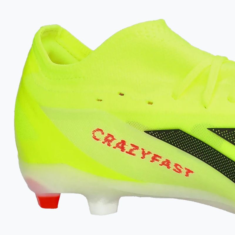 Uomo adidas X Crazyfast Pro FG squadra scarpe da calcio giallo solare / nucleo nero / cloud white 8