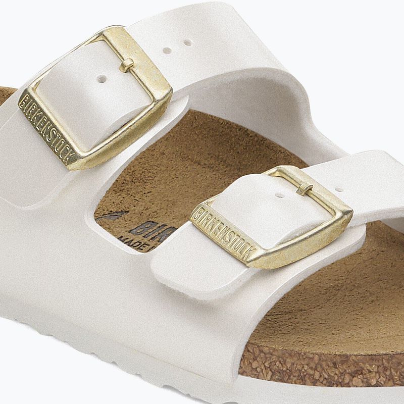 Sandali per bambini BIRKENSTOCK Arizona Birko-Flor Narrow electric metallic pearl 5