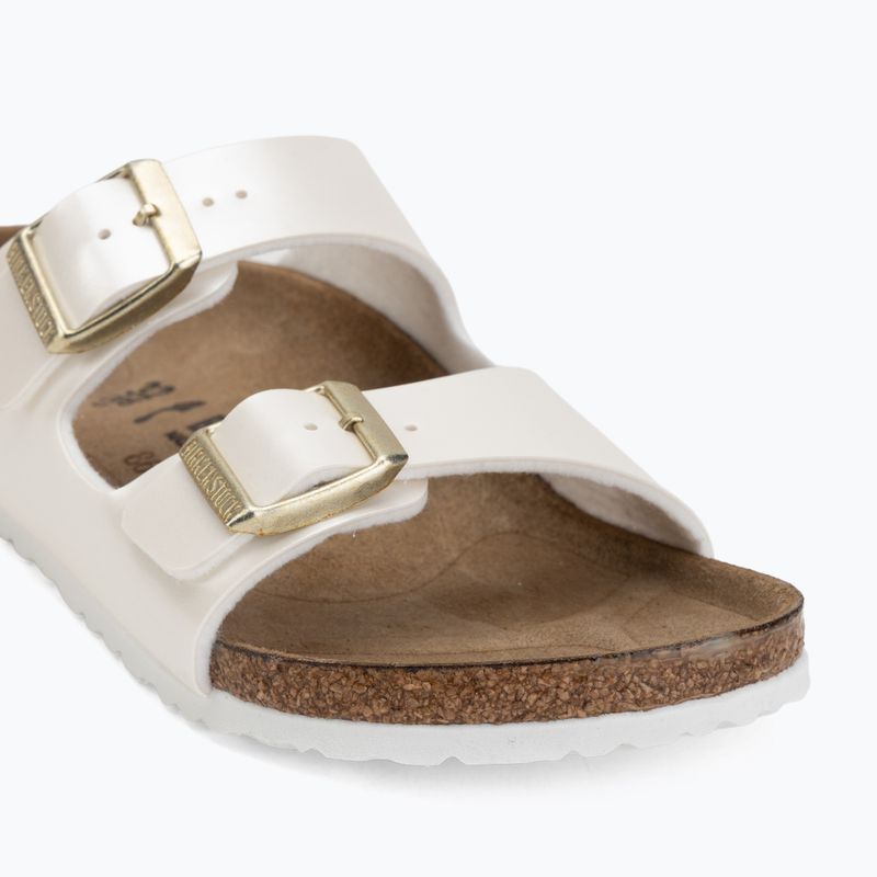 Sandali per bambini BIRKENSTOCK Arizona Birko-Flor Narrow electric metallic pearl 7