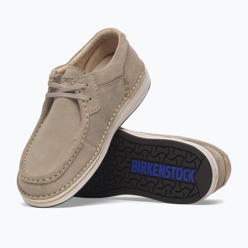 Scarpe da uomo BIRKENSTOCK Pasadena Suede Leather Regular taupe 5