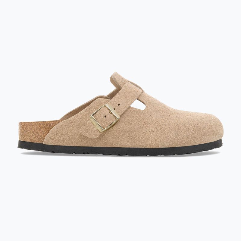 Ciabatte BIRKENSTOCK Boston Suede Leather sandcastle 2