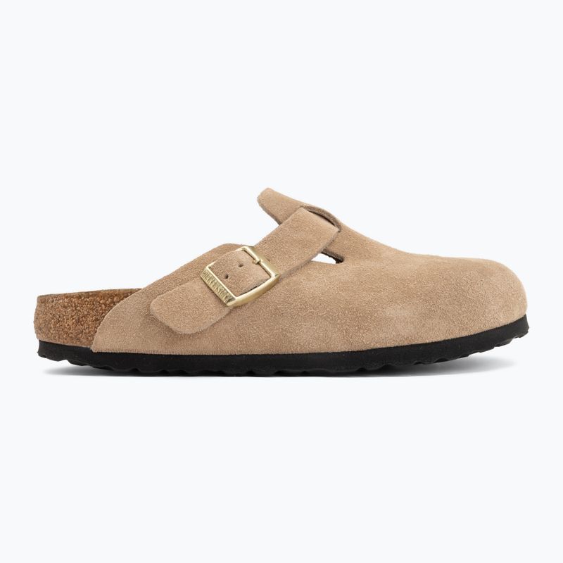 Ciabatte BIRKENSTOCK Boston Suede Leather sandcastle 2