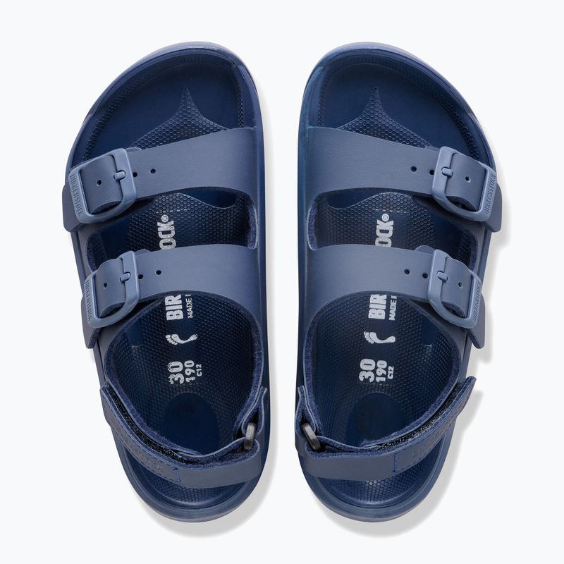 Sandali per bambini BIRKENSTOCK Mogami HL Birko-Flor Narrow navy 3
