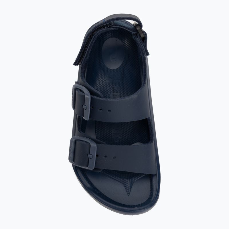 Sandali per bambini BIRKENSTOCK Mogami HL Birko-Flor Narrow navy 5