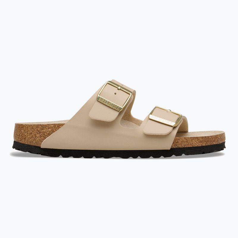 Ciabatte da donna BIRKENSTOCK Arizona Birko-Flor triples sandcastle/oyster 2