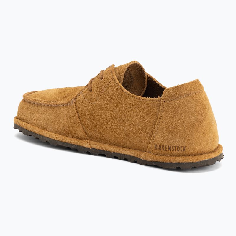 Scarpe BIRKENSTOCK Utti Lace Suede Leather Narrow cork brown 3