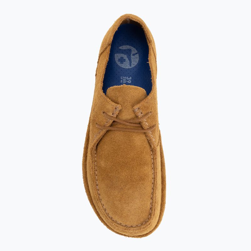 Scarpe BIRKENSTOCK Utti Lace Suede Leather Narrow cork brown 5