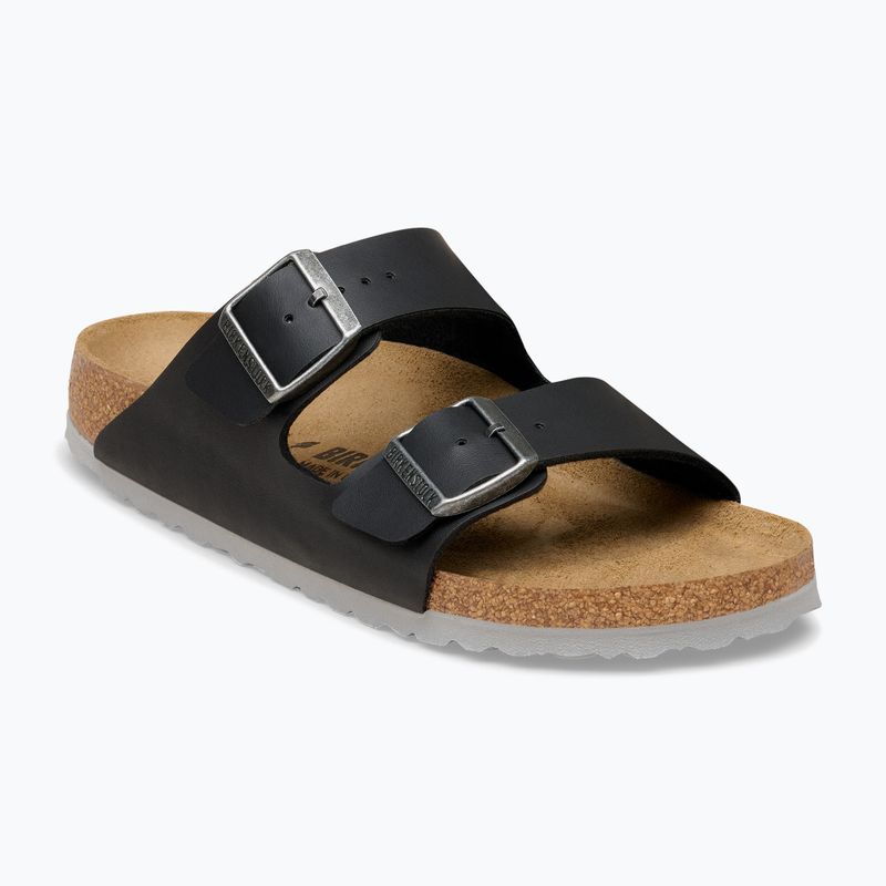 Ciabatte BIRKENSTOCK Arizona Birko-Flor black/light gray