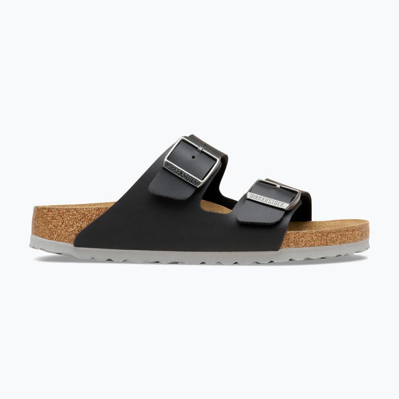 Ciabatte BIRKENSTOCK Arizona Birko-Flor black/light gray 2