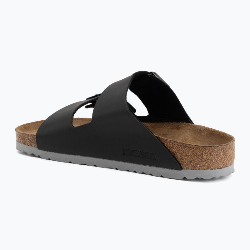 Ciabatte BIRKENSTOCK Arizona Birko-Flor black/light gray 3