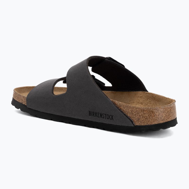 Ciabatte BIRKENSTOCK Arizona BF Narrow velvet gray/black 3
