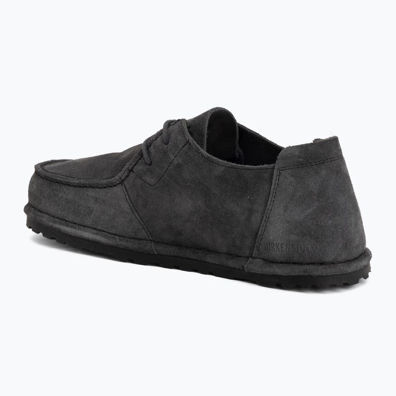 Scarpe BIRKENSTOCK Utti Lace Suede Leather charcoal 3