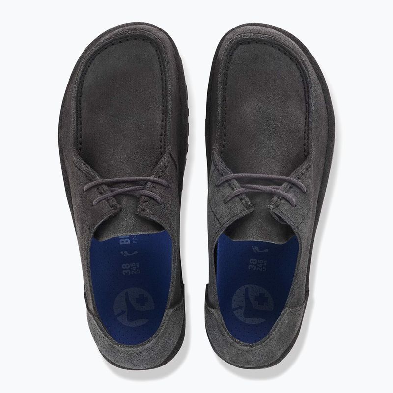 Scarpe BIRKENSTOCK Utti Lace Suede Leather charcoal 4