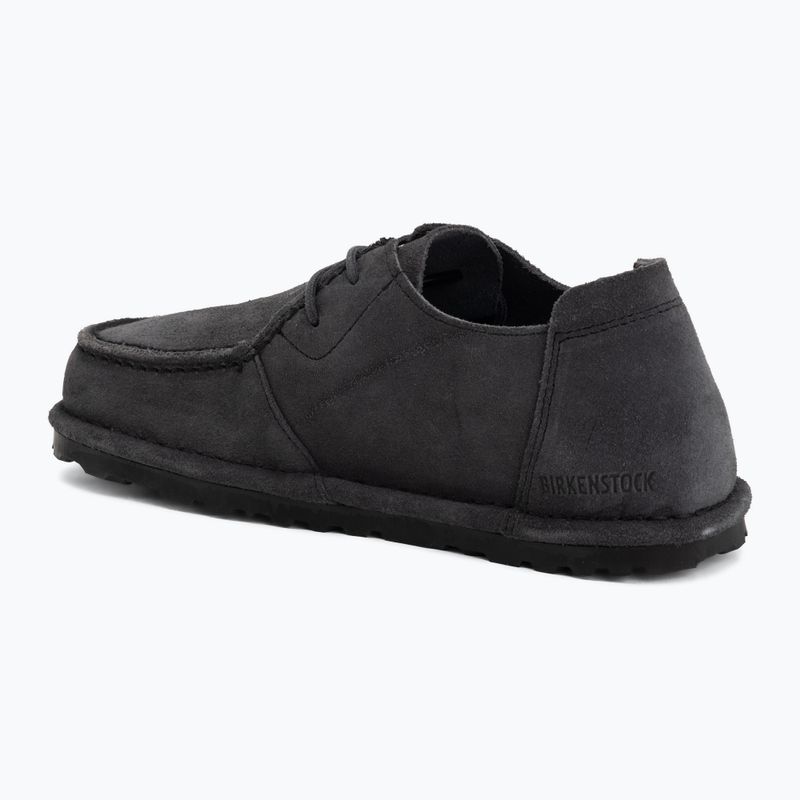 Scarpe BIRKENSTOCK Utti Lace Suede Leather charcoal 3