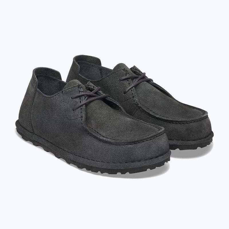 Scarpe BIRKENSTOCK Utti Lace Suede Leather charcoal 3
