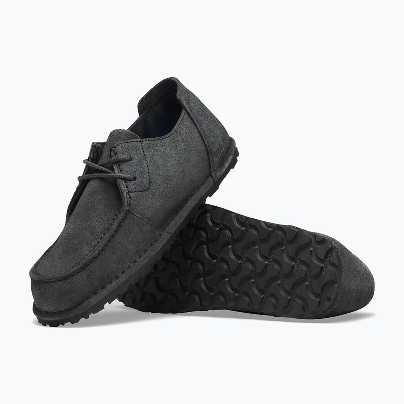 Scarpe BIRKENSTOCK Utti Lace Suede Leather charcoal 5