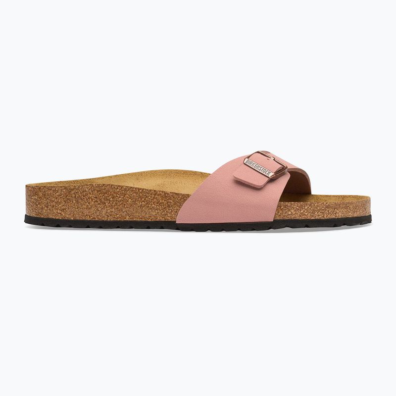 Infradito da donna BIRKENSTOCK Madrid Birkibuc Narrow rosa argilla 2