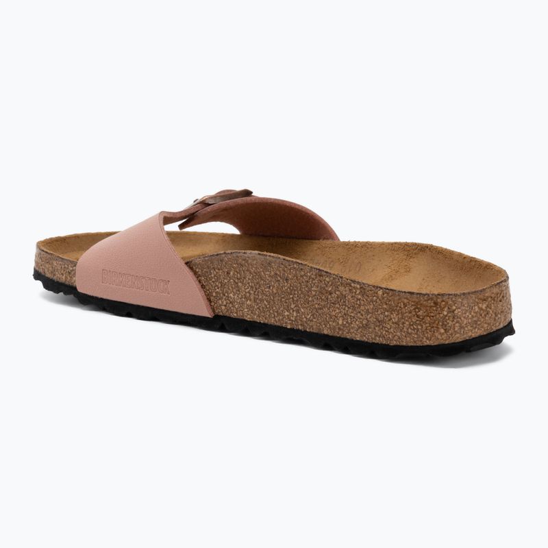Infradito da donna BIRKENSTOCK Madrid Birkibuc Narrow rosa argilla 3
