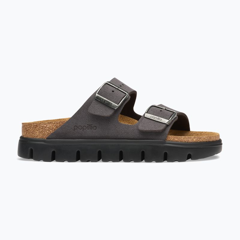 Ciabatte BIRKENSTOCK Arizona Chunky Birkibuc velvet gray 2