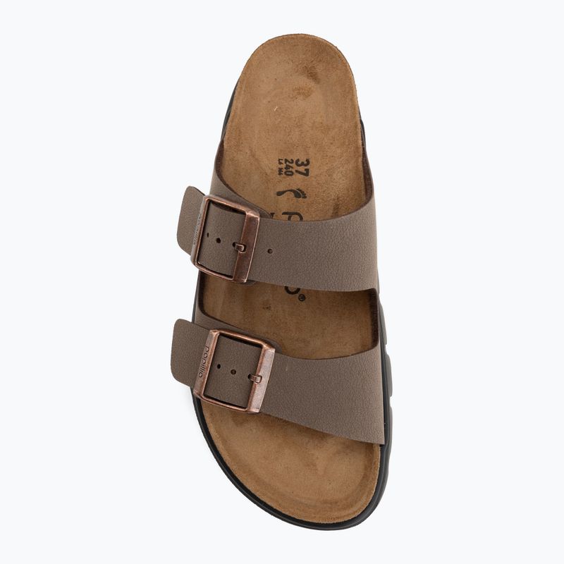 Klapki BIRKENSTOCK x Papillio Arizona Chunky Birkibuc Narrow mocca 5