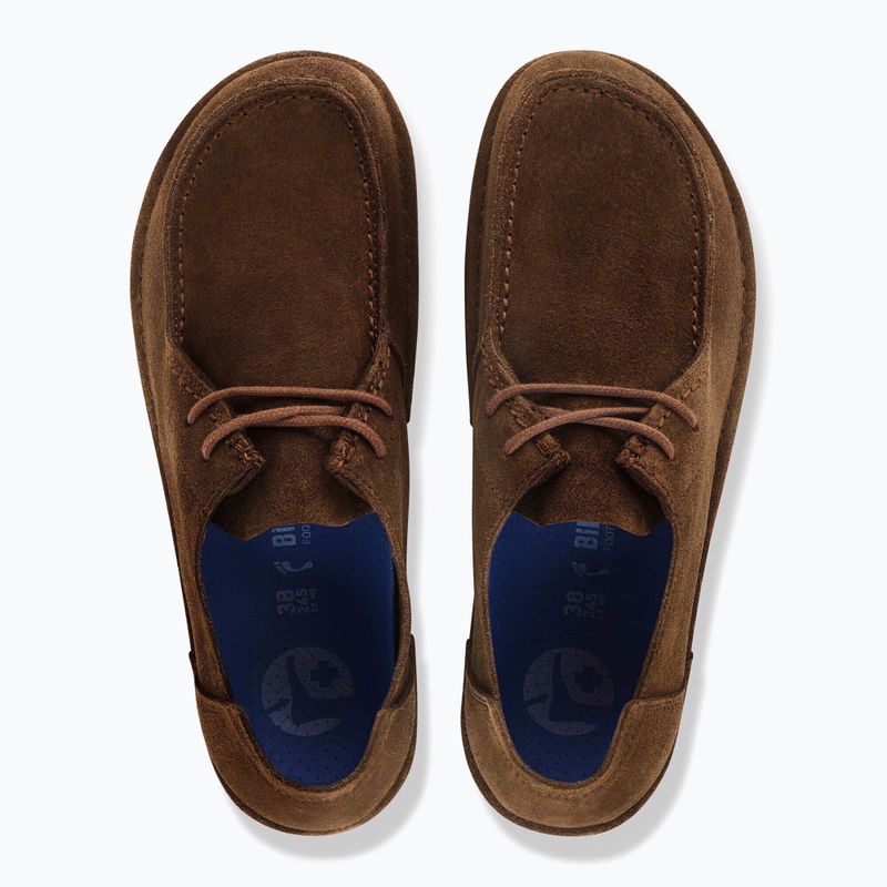 Scarpe BIRKENSTOCK Utti Lace Suede Leather carafe 4