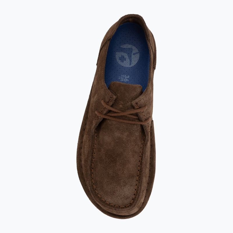 Scarpe BIRKENSTOCK Utti Lace Suede Leather carafe 5