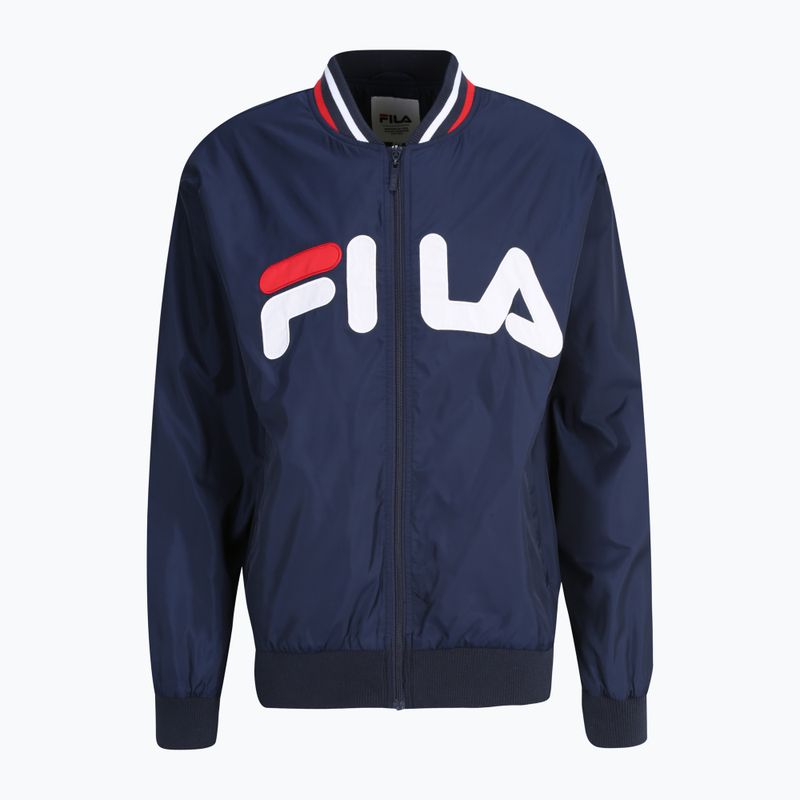 Giacca da uomo FILA Logrono Logo Bomber giacca nera iris 5